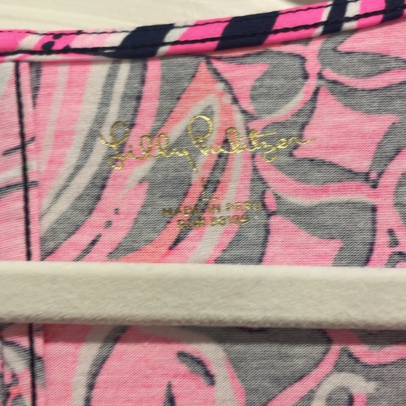 Lilly Pulitzer dress, size L, NWT, Low Tide Navy, slight puff in sleeve☀️ - Picture 2 of 5